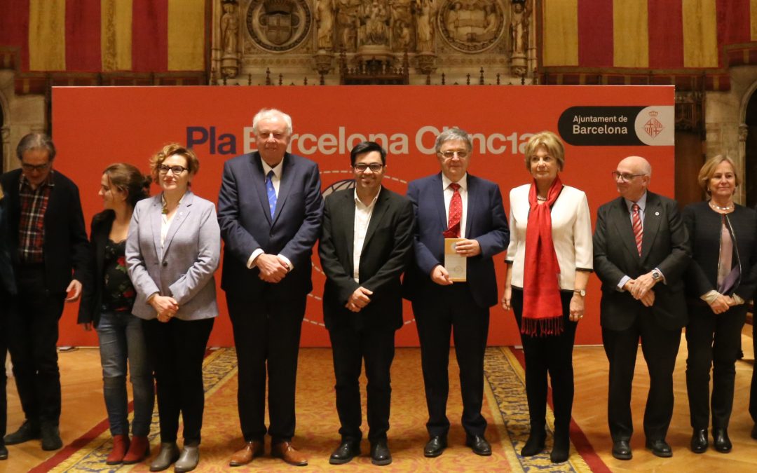 Barcelona’s mathematical community enthusiast about Hungarian mathematician László Lovász receiving the Hipàtia Award